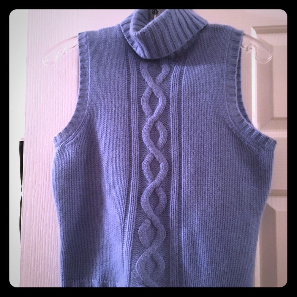 Sleeveless sweater